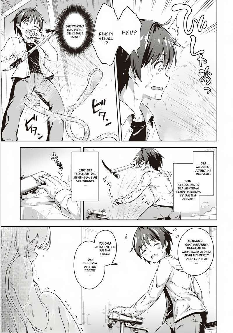Boku no Heya ga Dungeon no Kyuukeijo ni Natteshimatta Ken Chapter 02 Bahasa Indonesia